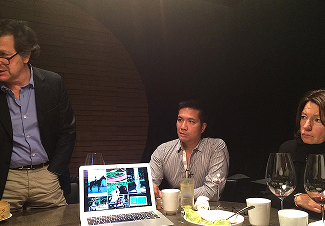 6新聞-11法國Saguez創始人OlivierSaguez協同夫人與總裁李華清先生共進晚餐_03-02